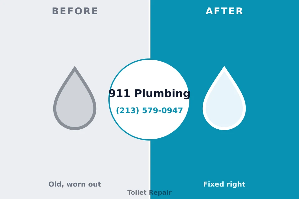 Before and after: plumbing company Eureka Springs, AR